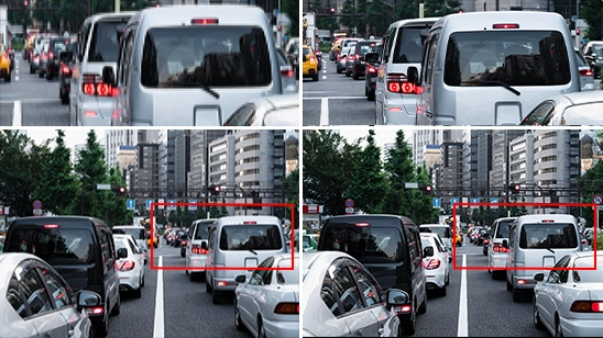 5MP解像度での鮮明な詳細